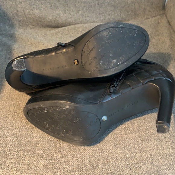Black Kelly & Katie ankle boots Sz 8 - Picture 5 of 5